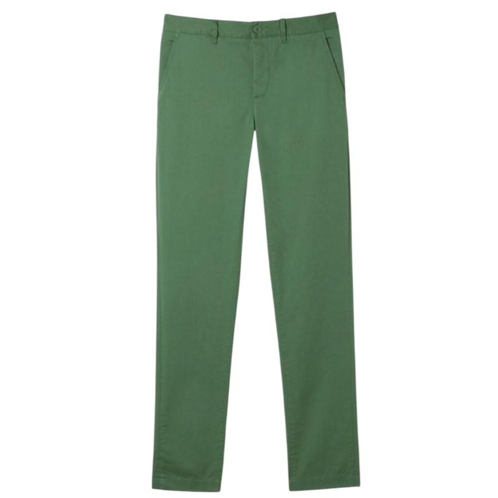 Lacoste Mens Natural Cotton Slim Chinos / Ash